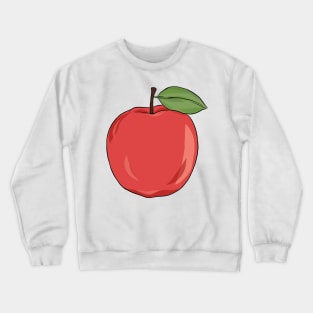 red apple Crewneck Sweatshirt